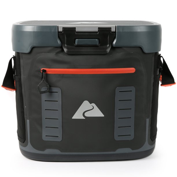 Ozark Trail 36 Can Welded Cooler, Leak-Proof Small Cooler with Microban®, Black