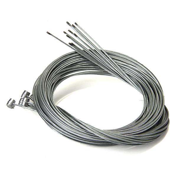 Lindmeyers 5x Bicycle Bike Brake Cable Inner Wire Front Rear Universal Size 5.75 Ft. and 1.75 m