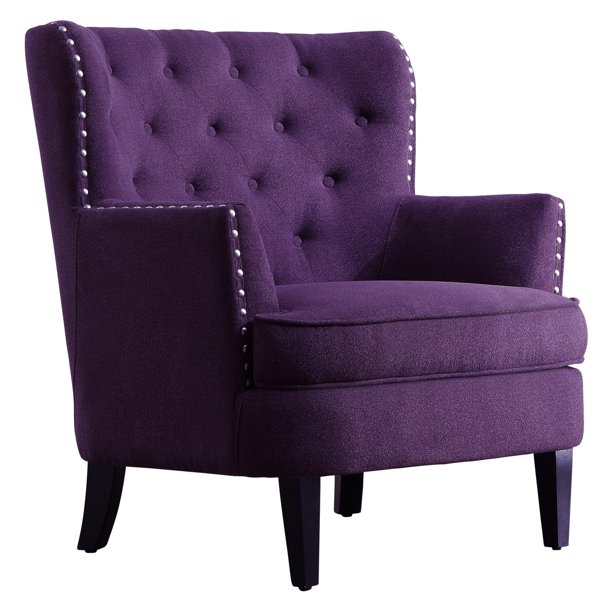 Rosevera Vasari Tufted Wingback Chair
