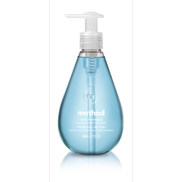 method Gel Hand Soap, Sea Minerals, 12 Ounce