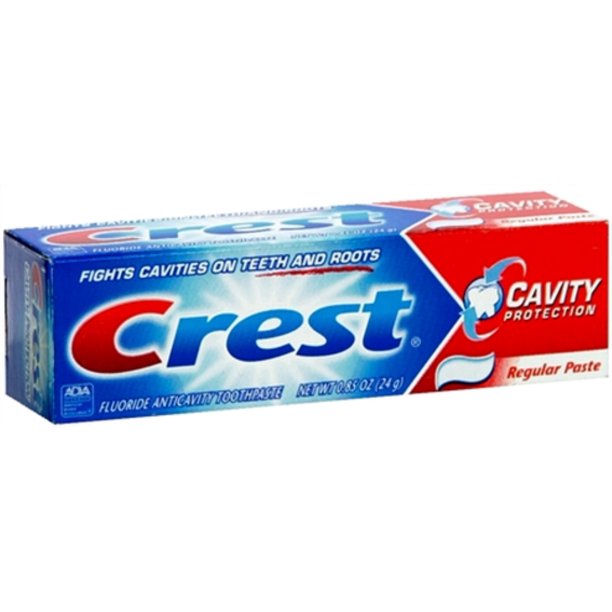 2 Pack - Crest Toothpaste Regular 0.85 oz